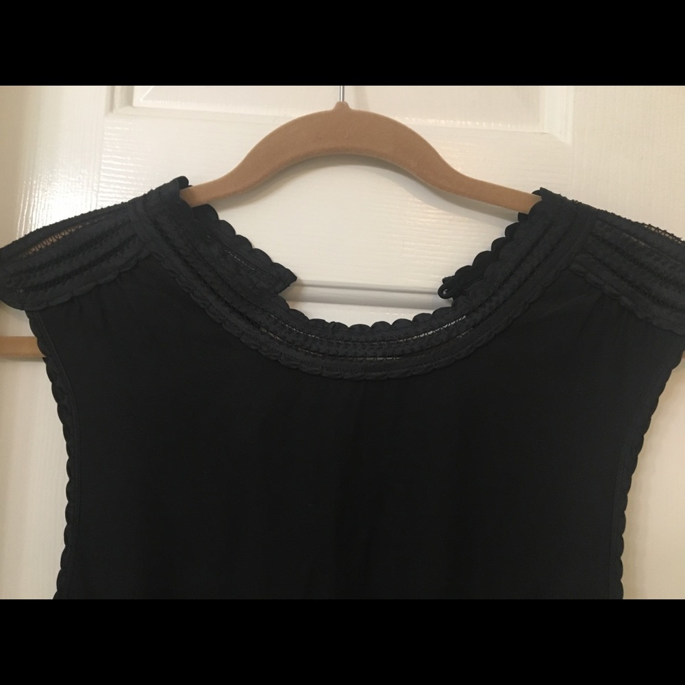 Black swing dress